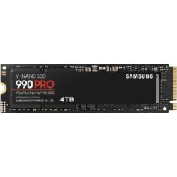 Samsung disco interno ssd pcie 4.0 nvme m.2 2280 990 pro 4tb velocidad lectura hasta 7450mb/s velocidad escritura hasta 6900mb/s Samsung disco interno ssd pcie 4.0 nvme m.2 2280 990 pro 4tb | MZ-V9P4T0BW | Hay 2 unidades en almacén | Entrega a domicilio en Canarias en 24/48 horas laborables
