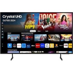 Samsung televisor 43`` crystal ultra hd 4k resolucion 3840x2 | TU43DU7105KXXC | Hay 3 via unidades en almacén | Entrega a domicilio en Canarias en 24/48 horas laborables