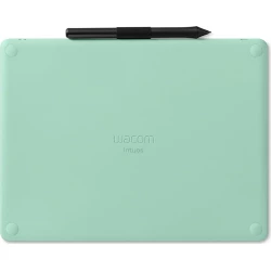 Wacom tableta grafica intuos m con bluetooth tamao area activa 216x135mm tamao tableta 264x200x8.8mm incluye lapiz con 3 puntas usb verde pistacho