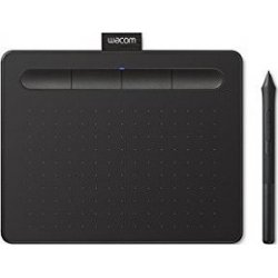 Wacom Tableta grafica Intuos S con Bluetooth Tamao Area activa 152x95mm Tamao tableta 200x160x8.8mm Incluye lapiz con 3 puntas USB Negro