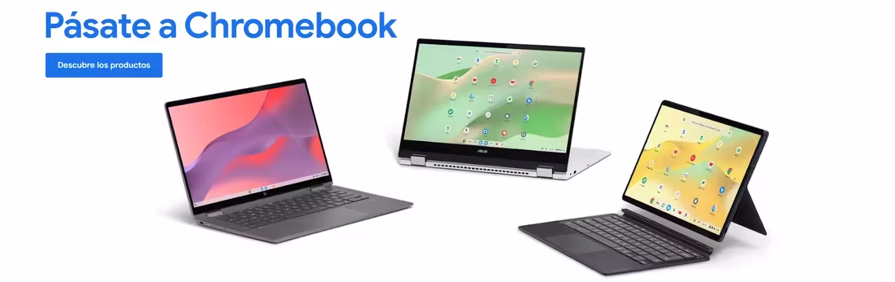 Portátiles Chromebook