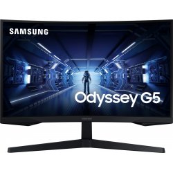 Monitor Samsung Odyssey G5 Lc27g55tqwrxen 27`` Curvo Fhd 1 Ms 250cd M 144 Hz Hdmi-dp Vesa / MONITOR 403 - Tienda SAMSUNG en Canarias
