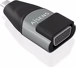 Adaptador Aisens Usb-c M A Vga H Negro Gris (A109-0863) | 9,80 euros