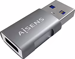 Adaptador Aisens Usb-a M A Usb-c H Gris (A108-0655) | 8436574707656 | 3,10 euros