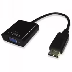 Adaptador Approx DP/M a VGA/H Negro (APPC15) | Hay 2 unidades en almacén | Entrega a domicilio en Canarias en 24/48 horas laborables