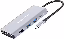 Adaptador Conceptronic Usb-c 10en1 100w Gris (DONN20G) | 4015867230893 | 49,00 euros