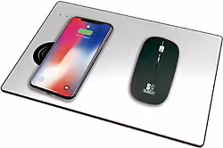 Alfombrilla SUBBLIM Carga Inalámbrica Plata (10WAL01) | SUB-MP-10WAL01