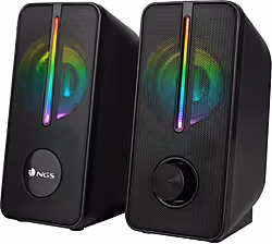Altavoces Gaming Ngs Rgb 12w 3.5mm Negros (GSX-150) | 8435430619287 | 15,99 euros