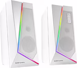 Altavoces Mars Gaming 2.0 Bt 5.0 Rgb 20w Blancos (MS7W) | 4711099470143 | 19,99 euros