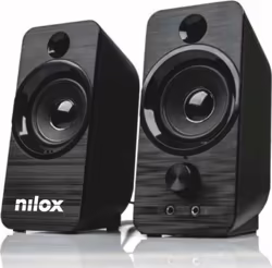 Altavoces Nilox 2.0 6w Usb Negros (NXAPC02) | 8436556148354 | 12,90 euros