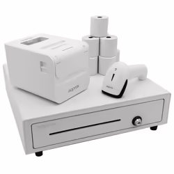 Approx Cajón+Impresora+Lector+Papel (APPPOSPACK4180WH) | Hay 2 unidades en almacén | Entrega a domicilio en Canarias en 24/48 horas laborables