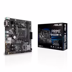 ASUS PRIME B450M-K II:(AM4) 2DDR4 VGA DVI-D RJ45 mATX | 90MB1600-M0EAY0 | Hay 2 unidades en almacén | Entrega a domicilio en Canarias en 24/48 horas laborables