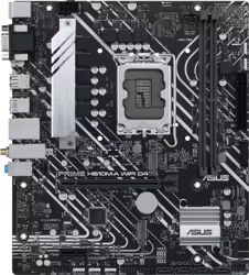 Asus Prime H610m-a Wifi D4:(1700) 2DDR4 VGA HDMI WiFi 5 | 90MB1C80-M0EAY1 | 4711081758211 | 109,30 euros