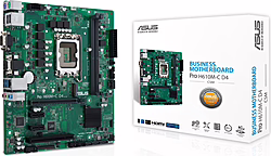Asus Pro H610m-c D4-csm: (1700) 2DDR4 VGA HDMI DP mATX | 90MB1A30-M0EAYC | 127,99 euros