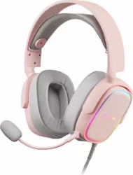 Auric+Micro Mars Gaming RGB Flow 3.5mm USB Rosa (MHAXP) | Hay 10 unidades en almacén | Entrega a domicilio en Canarias en 24/48 horas laborables