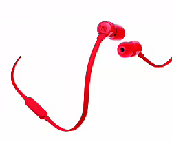 Auriculares Intrauditivos JBL Jack 3.5 Rojos (T110RED) | JBLT110RED | Hay 10 unidades en almacén