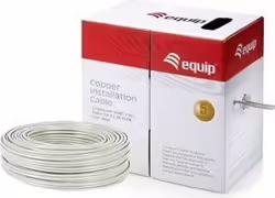 Cable EQUIP Cat.6 SFTP AWG23 305m Beige (EQ401483) | Hay 1 unidades en almacén | Entrega a domicilio en Canarias en 24/48 horas laborables