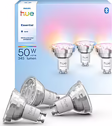 Bombilla Philips Hue Gu10 345l 3unidades (929004235704) | 37,00 euros
