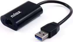 Adaptador De Red Nilox Usb-a A Ethernet Rj45 (nxadap05) / 10117744 - NILOX en Canarias