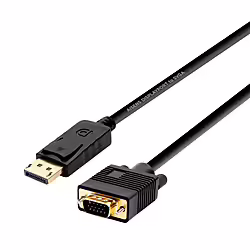 Cable Aisens Dp M A Vga M 2m Negro (A125-0365) | 8436574703726 | 10,99 euros