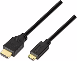 Cable Aisens Hdmi M A Minihdmi M 1.8m Negro (A119-0114) | 8436574701135 | 4,99 euros
