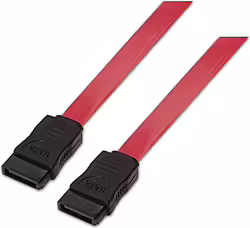 Cable Aisens Sata3 (7-pin) 0.5m Negro Rojo (A130-0153) | 8436574701524