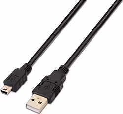 Cable Aisens Usb-a M A Miniusb-b M 3m Negro (A101-0026) | 8436574700251 | 1,99 euros