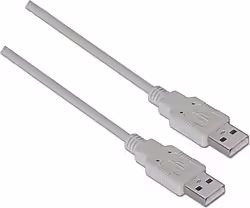 Cable Aisens Usb-a M A Usb-a M 1m Beige (A101-0021) | 8436574700206