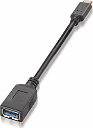 Cable Aisens Usb-c M A Usb-a H 15cm Negro (A107-0062) | 8436574700619 | 5,99 euros