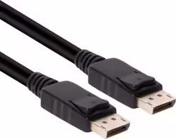 Cable Club 3D DP 1.4/M a DP 1.4/M 2m Negro (CAC-2068) | Hay 3 unidades en almacén | Entrega a domicilio en Canarias en 24/48 horas laborables
