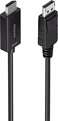 Cable Aisens Dp M A Hdmi M 0.6m Negro (A125-0891) | 11,99 euros