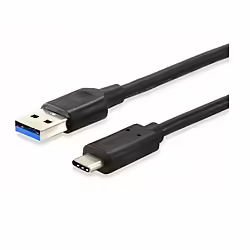 Cable Equip Usb-a M A Usb-c M 0.25m Negro (EQ128343) | 4015867205341 | 6,99 euros