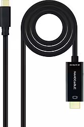 Nanocable Usb-c M A Hdmi M 5m Negro (10.15.5105) | 15,99 euros