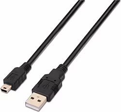 Cable Usb-a 2.0 M A Mini Usb M 1m Negro (A101-0024) | 8436574700237