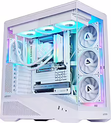 Caja Abysm Arian Frame A400 Argb Atx Blanca (AB123533W) | 75,99 euros