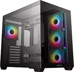 Caja Deepcool Cg530 Rgb Atx Negra (R-CG530-BKADA4-G-1) | 62,99 euros