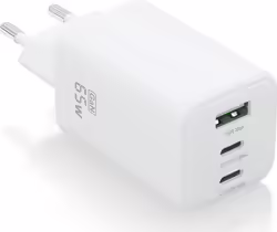 Cargador Aisens Usb-a C 65w Blanco (ASCH-65W3P041-W) | 16,65 euros