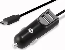 Cargador Conceptronic Coche 2xusb-a Negro (CARDEN05B) | 4015867208939 | 10,40 euros