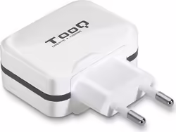 Cargador De Pared Tooq 17w 2xusb-a Blanco (TQWC-1S02WT) | 8433281007291 | 9,05 euros