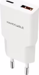 Cargador Nanocable Usb-a Usb-c 30w Blanco (10.10.2028) | 9,65 euros