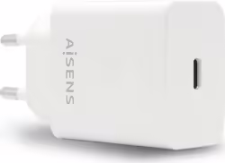 Cargador Pared Aisens 20w 1xusb-c Blanco (ASCH-1PD20-W) | 8436574706208 | 5,85 euros