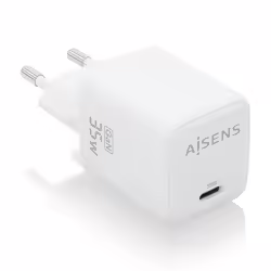 Cargador Pared Aisens Gan 35w Usb-c (ASCH-35W1P016-W) | 8436574709520 | 9,15 euros