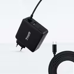 Cargador TooQ 65W USB-C PD 3.0 Negro (TQLC-USBC65PD) | Hay 5 unidades en almacén