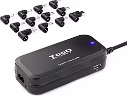Cargador Tooq 90w 12 Dc 2xusb Negro (TQLC-90BS02AT) | 8433281007246 | 26,00 euros