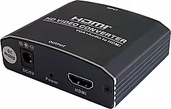 Adaptador Aisens Vga H+3.5mm A Hdmi H Negro (A115-0386) | 8436574704075 | 24,99 euros