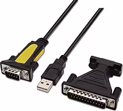 Cable Aisens Usb-a A Rs232 1.8m Negro (A104-0039) | 8436574700381 | 9,99 euros