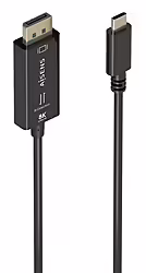 Conversor Aisens Usb-c M A Dp M 1.8m Negro (A109-0879) | 13,99 euros