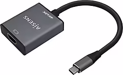 Cable Aisens Usb-c M A Hdmi H 4k Gris 15cm (A109-0685) | 8436574708172 | 11,99 euros