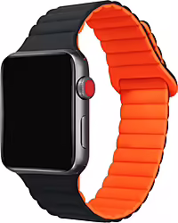 Correa Celly 42 44 45mm Negro Naranja (WBANDMAGBKOR) | 9,40 euros