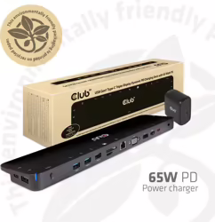 Docking Club 3D 15en1 USB-C 65W Negro (CSV-1564W65) | Hay 2 unidades en almacén | Entrega a domicilio en Canarias en 24/48 horas laborables